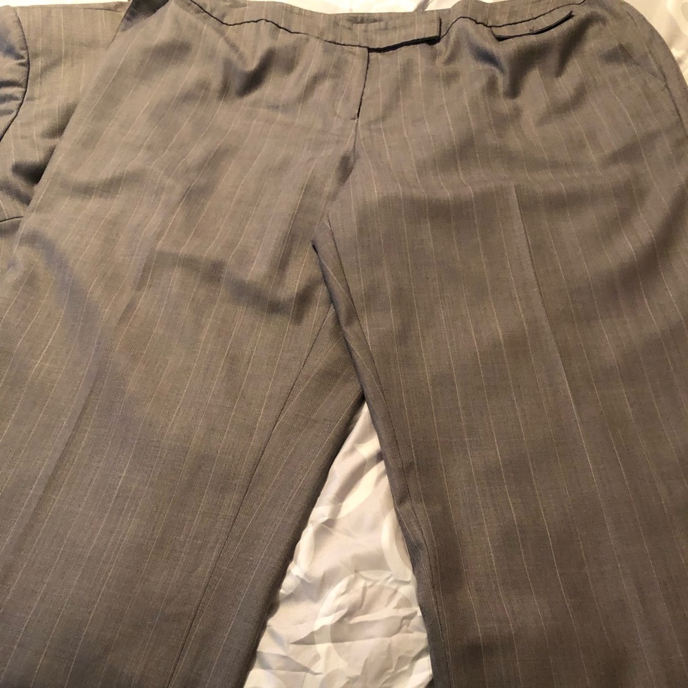 Plus size pants suit